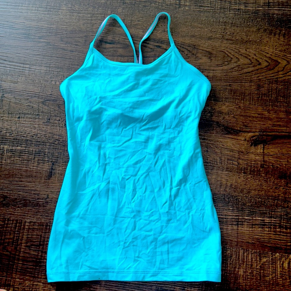 Girls size 12 blue ivivva tank top